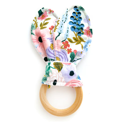 Garden Party Wooden Baby Teether