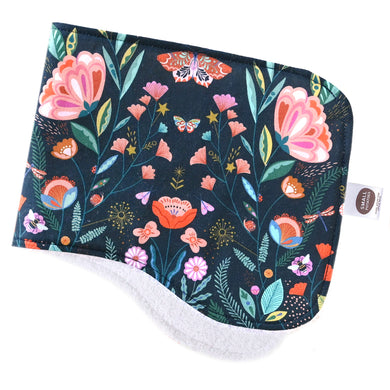 Butterfly Garden Burp Cloth