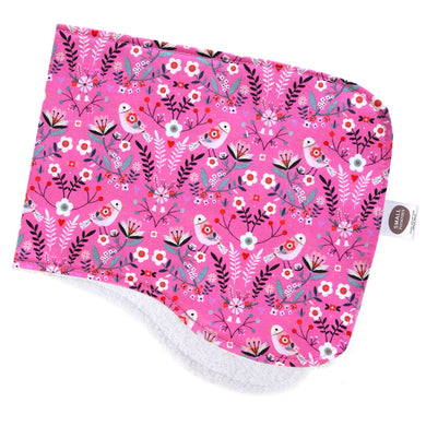 Strawberry Tea Burp Cloth