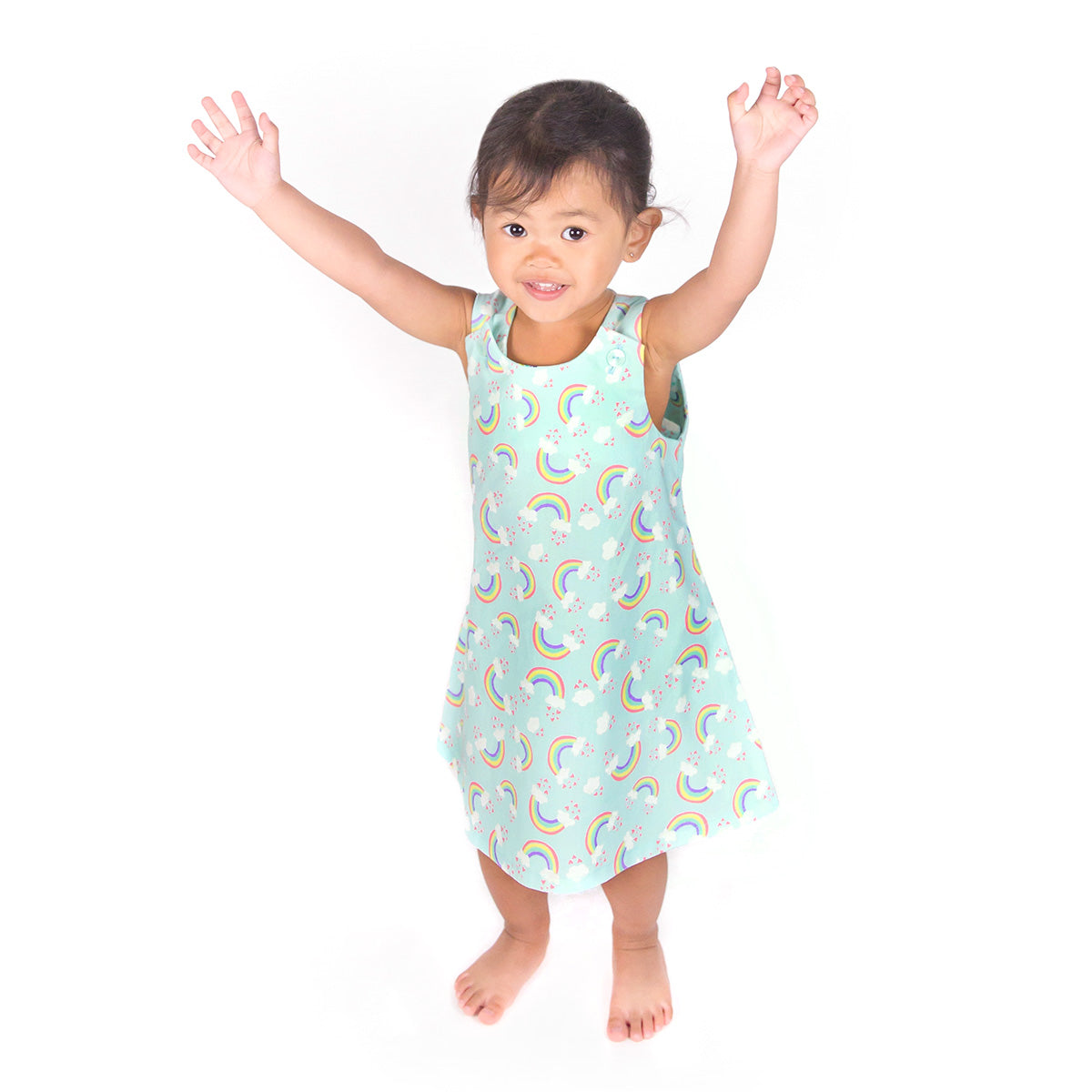 Dress with rainbows shop