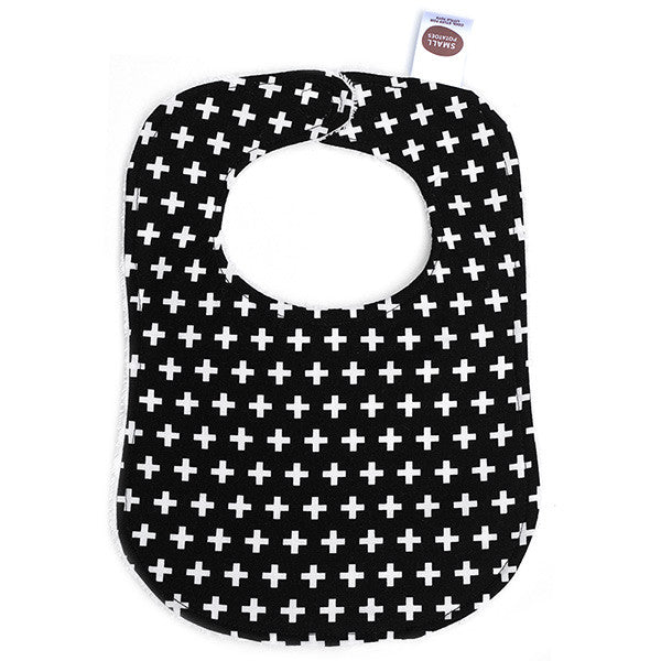 Black Swiss Cross Bib - Small Potatoes