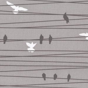 Birds on a Wire Nursing Cover
