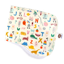 Animal Alphabet Burp Cloth