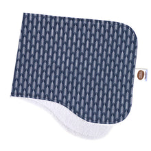 Arrowhead Navy Burp Cloth - Small Potatoes - 1