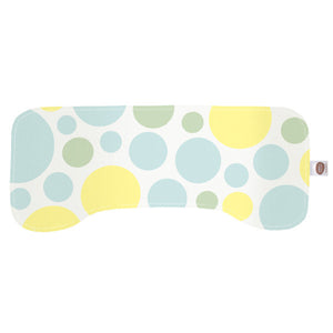 Giggle Dots Aqua Burp Cloth - Small Potatoes - 2