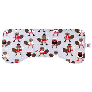 Hockey Beavers Burp Cloth