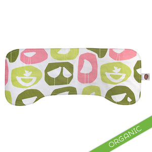 Mod Birds Pink Burp Cloth - ORGANIC - Small Potatoes - 2