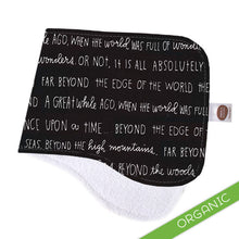 Once Upon A Time Burp Cloth - ORGANIC - Small Potatoes - 1