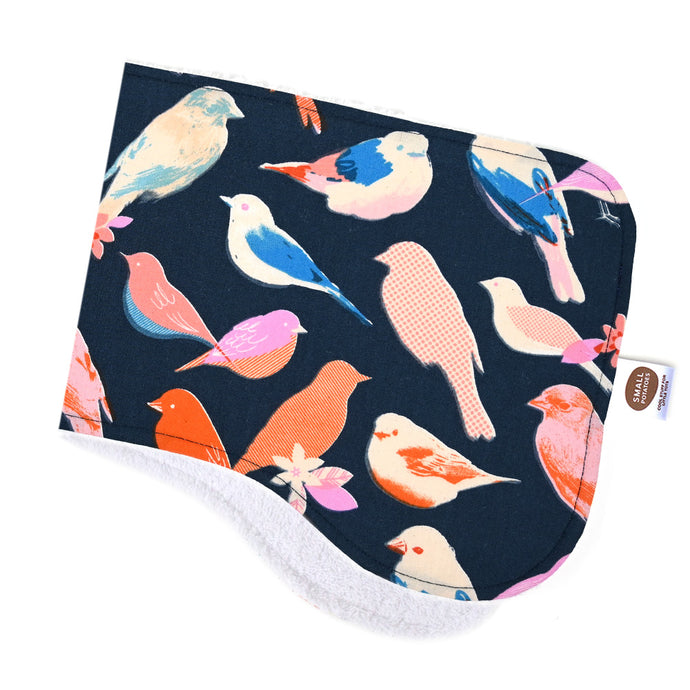 Social Birds Burp Cloth