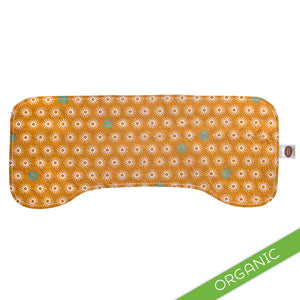 Starburst Orange Burp Cloth - ORGANIC - Small Potatoes - 2