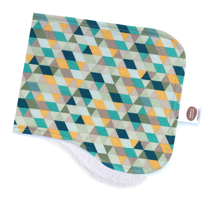 Totally Triangles Burp Cloth