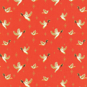 Candlelight Doves Peter Pan Collar Dress