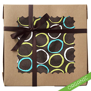 Mod Circles Blue Gift Set - ORGANIC - Small Potatoes - 1