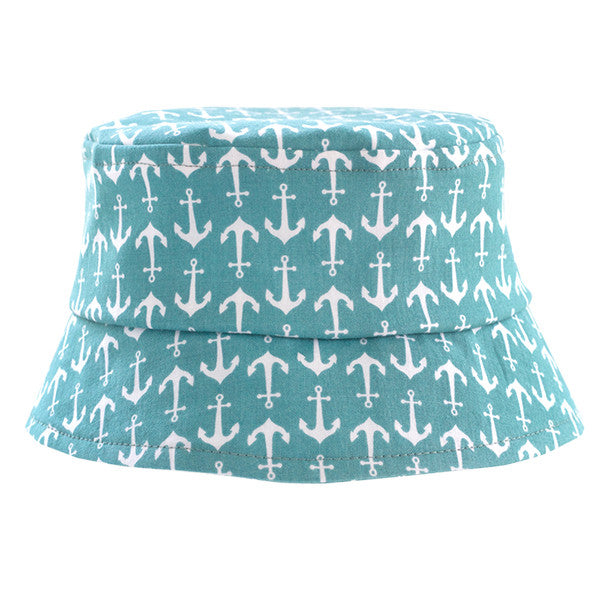 Anchors Away Teal Hat - Small Potatoes