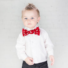 Elements Poinsettia Bow Tie