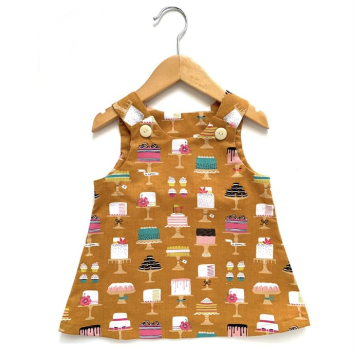 Sweet Cakes Caramel Dress - Ready to Ship