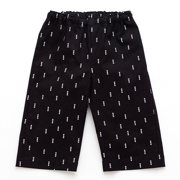 Nordic Arrows Black Pants