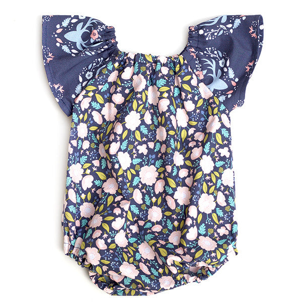 Floral bubble best sale romper