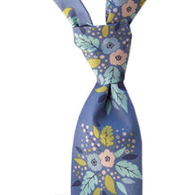 Antler Bouquet Blue Tie